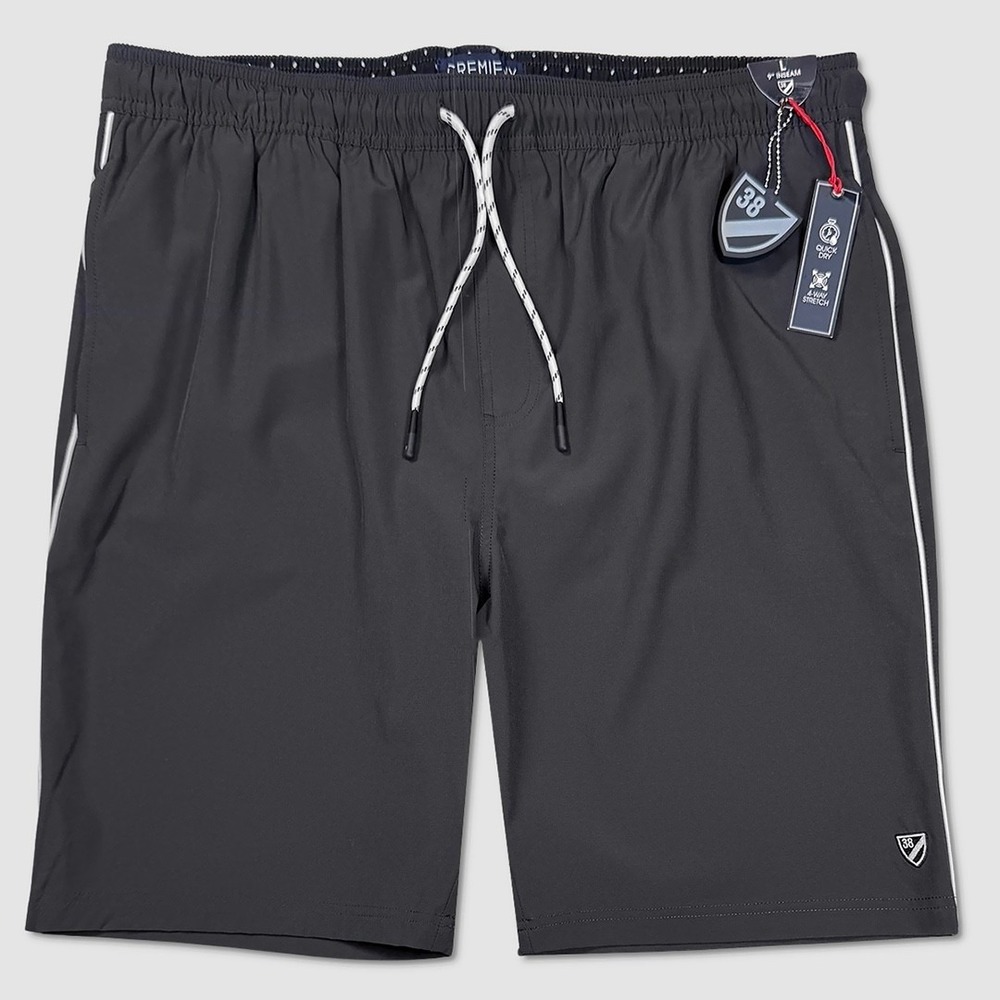 Cremieux 38 Swimsuit / Swim Trunks - NWT Mens Size XL Black - #49521-K2